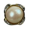 Large Faux Pearl Ring
