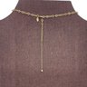 Lia Sophia Vintage Goldtone Necklace With Tassel & Faux Pearls