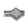 Sterling Silver Art Deco Marcasite Brooch