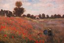 Poppy Field Litho By Claude Monet