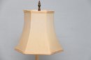 Small Brass Table Lamp With Marble Base