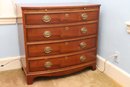 Baker Bow Front Chest Of Drawers