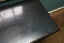 Black Side Table With 3 Drawers