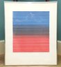 Clevon Pran - Mid Century 'Lines' Lithograph