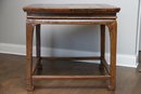Large Antique Ming Style Square Side Table