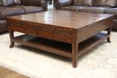 Gorgeous Oversized Coffee Table By Bausman & Co.