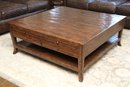 Gorgeous Oversized Coffee Table By Bausman & Co.