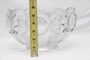 Crystal Punch Bowl And Glasses