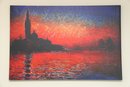 Sunset In Venice By Claude Monet