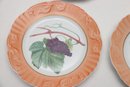 Hand Painted Fruit Plates By Mottahedeh