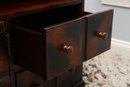 Pottery Barn Wooden Apothecary Media Console