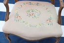 French Fauteuil Needlepoint Side Chair