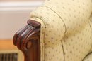 Victorian Tufted High Back Armchair