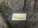 Dana Buchman Black Lace Bodysuit