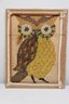 Vintage Latch Hook Owl Art