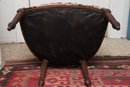 Vintage French Custom Upholstered Arm Chair