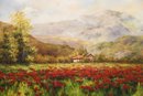 Large Garden Canvas Painting