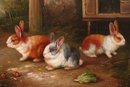 Rabbit Family Painting