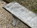 Cast Concrete Outdoor Garden Bench