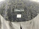 Coldwater Creek Blue Tapestry Jacket Size XL