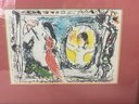 Marc Chagall Derriere Le Miroir 1964 Lithograph