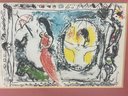 Marc Chagall Derriere Le Miroir 1964 Lithograph