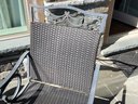 Outdoor Bistro Set With Rocking Chairs
