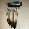 Light And Easy And Town Design Mixed Set Of Golf Clubs With Spalding Bag