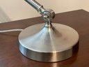 Adjustable Silver Desk Lamp