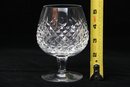 Six Waterford Crystal Brandy Snifter Glasses