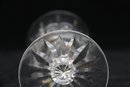 Eight Waterford Crystal Eileen White Wine Glasses