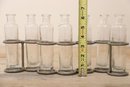 Bud Vase Bottle Collection With Metal Stand