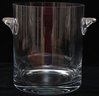 Williams Sonoma Ice Bucket And Set Of Rogaska Crystal Rocks Glasses