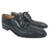 Mens Mercanti Fiorentini Mens Black Leather Dress Shoes Size 11.5 M
