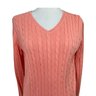 Fairway & Green Cable Knit Pima Cotton Sweater Size L