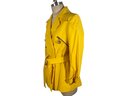 Spring Stunner!!! Valentino Boutique Lightweight Belted Yellow Jacket - Size 10