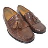 Mens Johnston & Murphy Brown Leather Tassel Loafer Shoes Size 11W