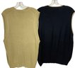 Pair Of Bryon Nelson Eleven Straight Silk Knit Sweater Vest Size L
