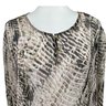 Chicos Sheer Blouse Size 3 Large