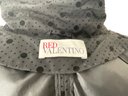 Red Valentino Black Black Dot 3/4 Sleeve Jacket - Size 46