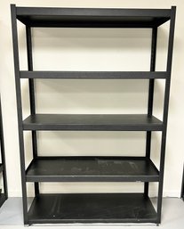 Adjustable Black Metal Shelf  (shelf 3 Of 3)