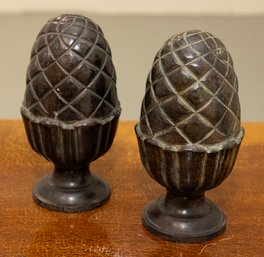 Cast Metal Decorative Acorns