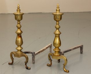 Brass Andirons