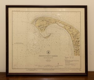 Provincetown Harbor Massachusetts Map