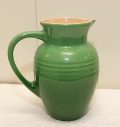 Le Creuset Green Stoneware Jug