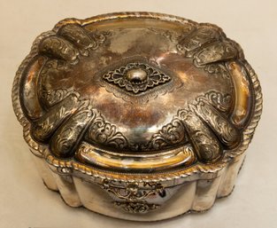 Sterling Silver Lidded Container