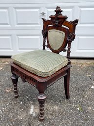 Victorian Hall Chair With Lift Seat