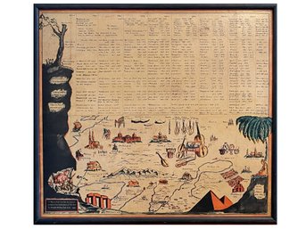 The History Of The Arts Map