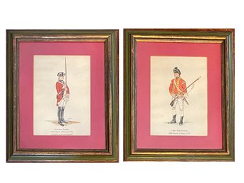 Revolutionary War Soldiers Chromolithographs