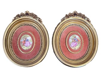 Limoges Porcelain Cameos